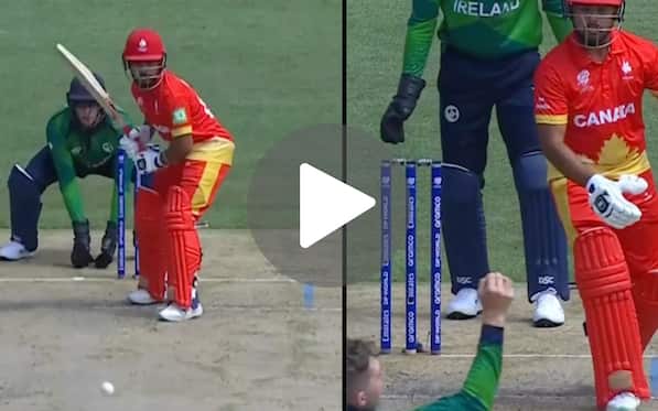 [Watch] Delany Turns Into Shane Warne As Dilpreet Bajwa Leaves Canada 'Stunned' Vs IRE